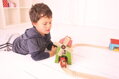Bigjigs Rail Drevené vláčiky - Veterný mlyn, 3, hračky pre deti