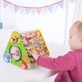 Hračka Bigjigs Toys Aktívny trojuholník s angličtinou, 10991