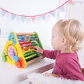 Hračka Bigjigs Toys Aktívny trojuholník s angličtinou, 11358