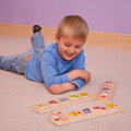 Hračka Bigjigs Toys Drevené vkladacie puzzle - Safari, 6934