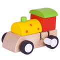 Hračka Bigjigs Toys Farebná mašinka na naťahovanie 1 ks, 1241