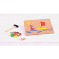 Hračka Bigjigs Toys Kreatívna hra s kladivkom, 2298