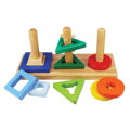 Bigjigs Toys Nasadzovacie puzzle -  Nasaď a otoč, 1, hračky pre deti