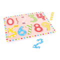 Hračka Bigjigs Toys Vkladacie puzzle Počítanie s obrázkami, 3678