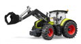 Hračka Bruder 3013 Traktor Claas Axion s predným nakladačom, 2