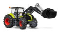 Hračka Bruder 3013 Traktor Claas Axion s predným nakladačom, 3
