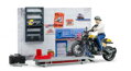 Bruder 62102 Bworld Motocyklový servis Ducati, 4 hračky pre deti