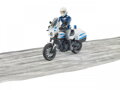 Bruder 62731 Bworld policajná motorka Scrambler Ducati a policajt, 4 hračky pre deti