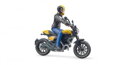 Hračka Bruder 63053 bworld motorka Scrambler Ducati s vodičom, 1