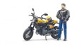 Bruder 63053 bworld motorka Scrambler Ducati s vodičom, 3 hračky pre deti