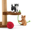 Hračka Schleich Škrabadlo pre mačky s vyhliadkovou plošinou, 8532