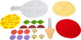 Small Foot Látková pizza so servírovacím tanierom, 10638 hračky pre deti