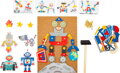 Hračka Zatĺkacia hra pre deti Roboti, 117