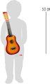 Hračka Drevená gitara hnedá, 4733
