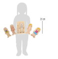 Small Foot Puzzle Anatómia dievča, 10049 hračky pre deti