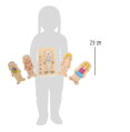 Hračka Obliekacie puzzle Anatómia - ľudské telo dievča, 10049