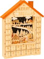 Hračka Adventný kalendár Veselé Vianoce, 1