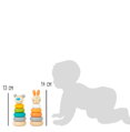 Small Foot Nasadzovacia veža pastelová 1 ks, 108 hračky pre deti