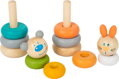 Small Foot Nasadzovacia veža pastelová 1 ks, 7489 hračky pre deti
