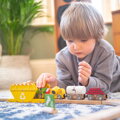 Hračka Bigjigs Rail Drevený stavebný vlak, 1