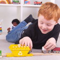 Bigjigs Rail Kontajner na recyklovanie, 1 hračky pre deti