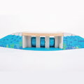 Hračka Bigjigs Rail Most s vodopádom, 1