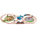 Hračka Bigjigs Rail Drevená vláčikodráha Stavba, 1
