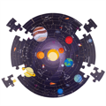 Hračka Bigjigs Toys Okrúhle podlahové puzzle Slnečná sústava 50 ks, 1