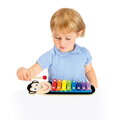 Bino Kovový xylofón Opička, 4 hračky pre deti