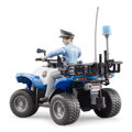 Hračka Bruder 63010 Policajná štvorkolka s figúrkou a vybavením, 1
