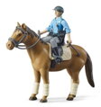 Hračka Bruder 62507 BWORLD Policajt na koni, 1