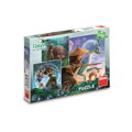 Dino Puzzle Raya a kamaráti 3x55 ks, 2 hračky pre deti