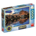 Hračka Dino Neónové puzzle Anjelský hrad 1000 dielov, 3