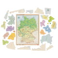 Goki Puzzle mapa Nemecka, 3 hračky pre deti
