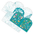 Petitcollage Omaľovánka so samolepkami Morské víly, 1, hračky pre deti