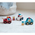 Petitcollage Záchranárske autíčka s figúrkami, 3, hračky pre deti