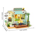Hračka RoboTime Drevené 3D puzzle Miniatúra Čajovňa DG146, 5