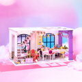 Hračka RoboTime Drevené 3D puzzle Miniatúra Podkrovná párty jedáleň DGF03, 1