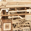 Hračka RoboTime Drevené 3D puzzle Parná lokomotíva 308 ks, 2