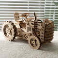 RoboTime Drevené 3D mechanické puzzle Traktor 135 ks, 2, hračky pre deti