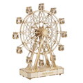 RoboTime Drevené 3D mechanické puzzle Hracia skrinka Ruské koleso 232 ks