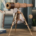 Hračka RoboTime Drevené 3D mechanické puzzle Pirátsky ďalekohľad 314 ks, 2