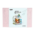 Hračka RoboTime Drevené 3D puzzle Miniatúra podkrovie DG12, 5