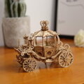 Hračka RoboTime Drevené 3D puzzle Rozprávkový koč 182 ks, 1