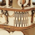 Hračka RoboTime Drevené 3D puzzle Teplovzdušný balón 140 ks, 3