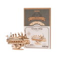 Hračka RoboTime Drevené 3D puzzle Zaoceánsky parník 145 ks, 1