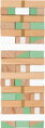 Hračka Jenga veža Gold Edition, 4