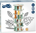 Small Foot Rozkývaná veža Safari, 7 hračky pre deti