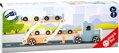 Small Foot Nákladné auto s návesom Chicago, 6 hračky pre deti