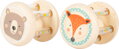 Small Foot Detská pastelová hrkálka s guličkami 2 ks, 1 hračky pre deti